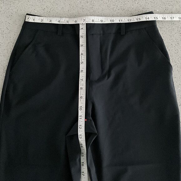 Outerknown Pants Women Size 6 Dark Navy Virgin Wool Blend Trouser - Picture 5 of 10